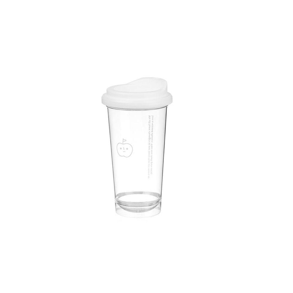 Transparent Water Cups 355ml/473ml Drinking Bottle Portable Water Bottle  For Juice Milk Tea Coffee