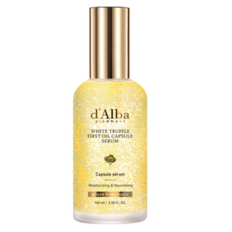 d Alba White Truffle First Oil Capsule Serum Brightening Hydrating Capsule Serum 100ml