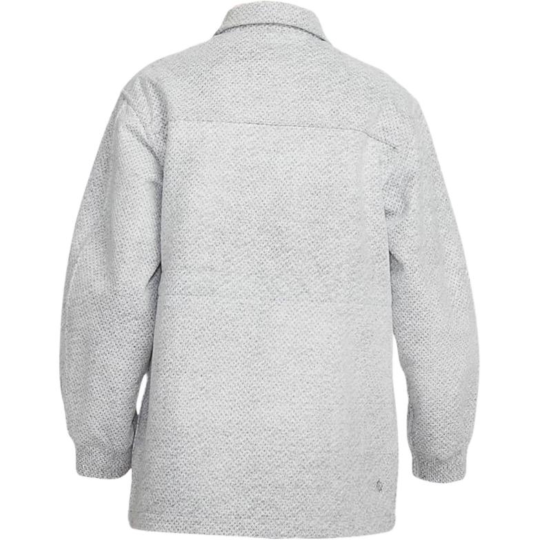 Nike Forward Mesh Collar Long Sleeve Jacket Women Outerwear Smoke-Grey DZ0749-077