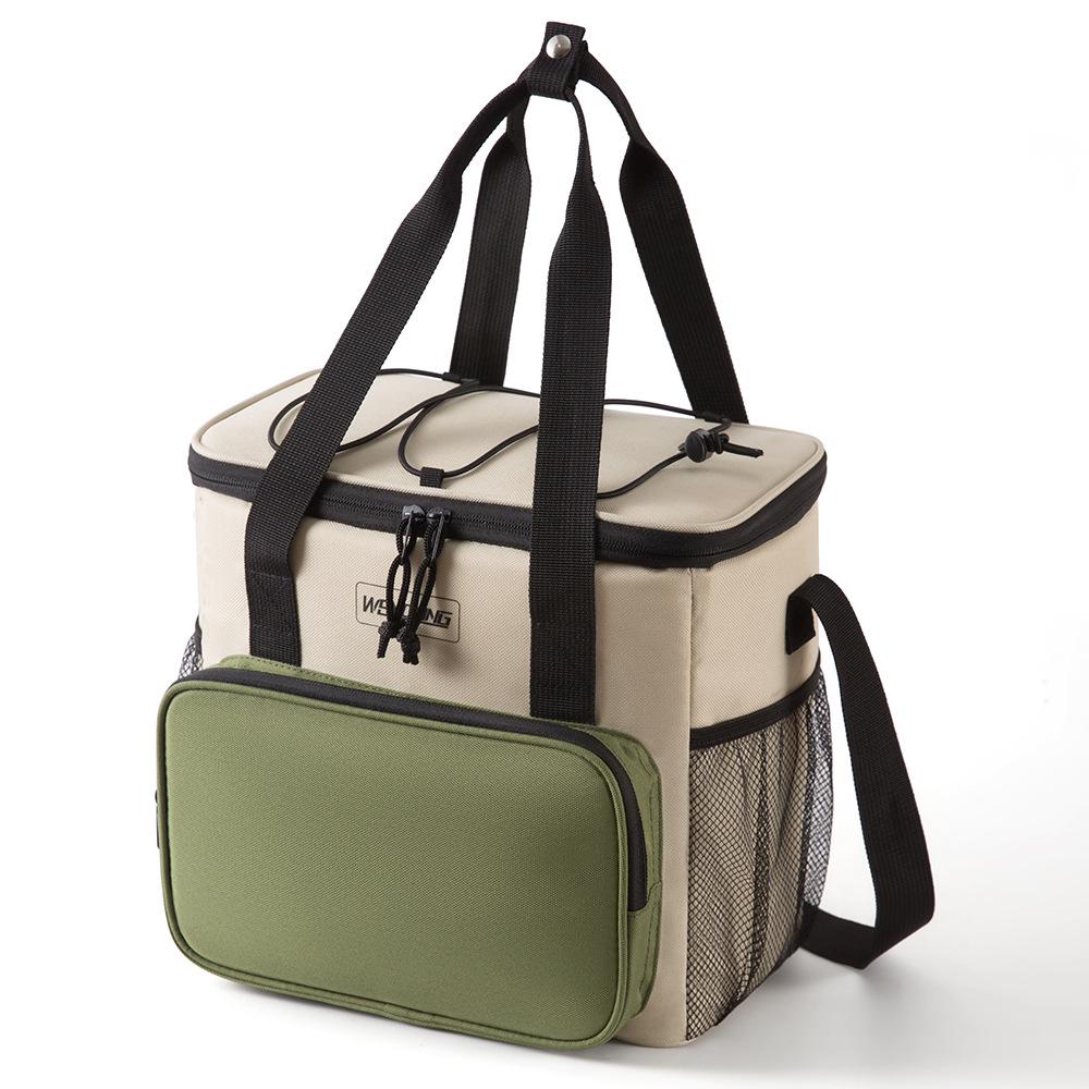 Oxford Cloth Multifunctional Insulated Picnic Bag - Large Capacity, Waterproof, Ideal for Outdoor Camping