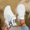 Versatile White Mesh Breathable Retro Forrest Gump Sneakers - Cross-Season Spring/Autumn Fashion In Size 43.