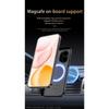 Magsafe Leather Case for Huawei Honor 400 5G Car Magnetic Holder Wireless Charging Silicone Hard Phone Cover Honor400 DNY-NX9