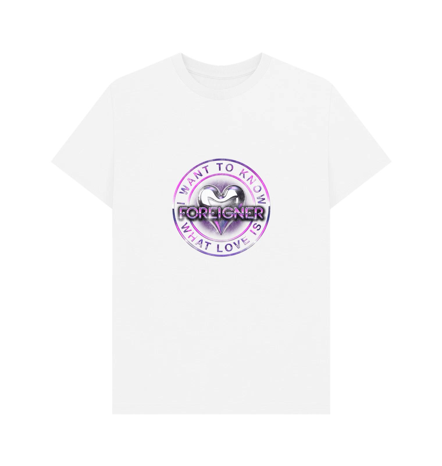PREMIUM OFFICIAL Foreigner Foreigner Rock Band What Love Is White T-Shirt 3XL