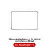 YZ For Tesla Model 3 Y Silicone Protective Trim Cover Central Control Navigation Screen Protector Frame Tesla Car Accessories