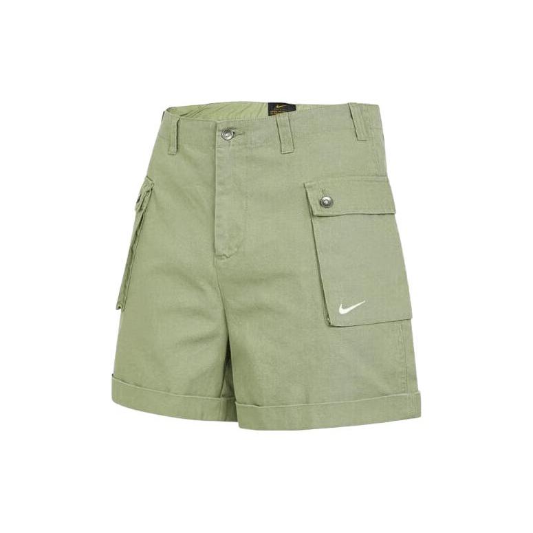 New Nike Woven Cargo Shorts Men's Green FJ7138-386
