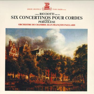 Disque Vinyle JEAN-FRANÇOIS PAILLARD, PAILLARD CH - Ricciotti: Six Concertos pour Cordes ERA2091 ERATO Japon Classique Occasion