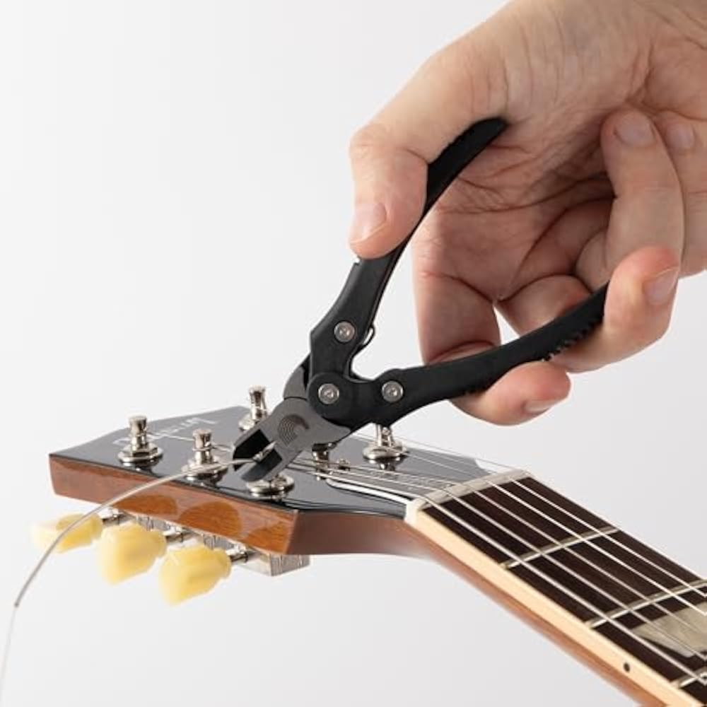 D'Addario Daddario String Cutter Nipper Compound Action Handle Lightweight Design PW-TGSC-01 [Bla...