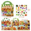Children's Jelly Sticker Quiet Book: Educational Early Learning Toy for Baby Concentration