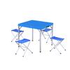 Portable Outdoor Folding Table and Chair for Emergency Disaster Relief and Self-Driving Tours