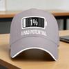 I Had Potential Sun Baseball Cap  Summer yk Funny Hip Hop Hats For Women Unisex Tennis Skate Snapback Cap