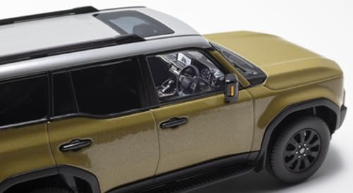Kyosho Original 1/43 Scale Toyota Land Cruiser 250 ZX First Edition (Sand/Light Gray) Finished Product KS03927SG1