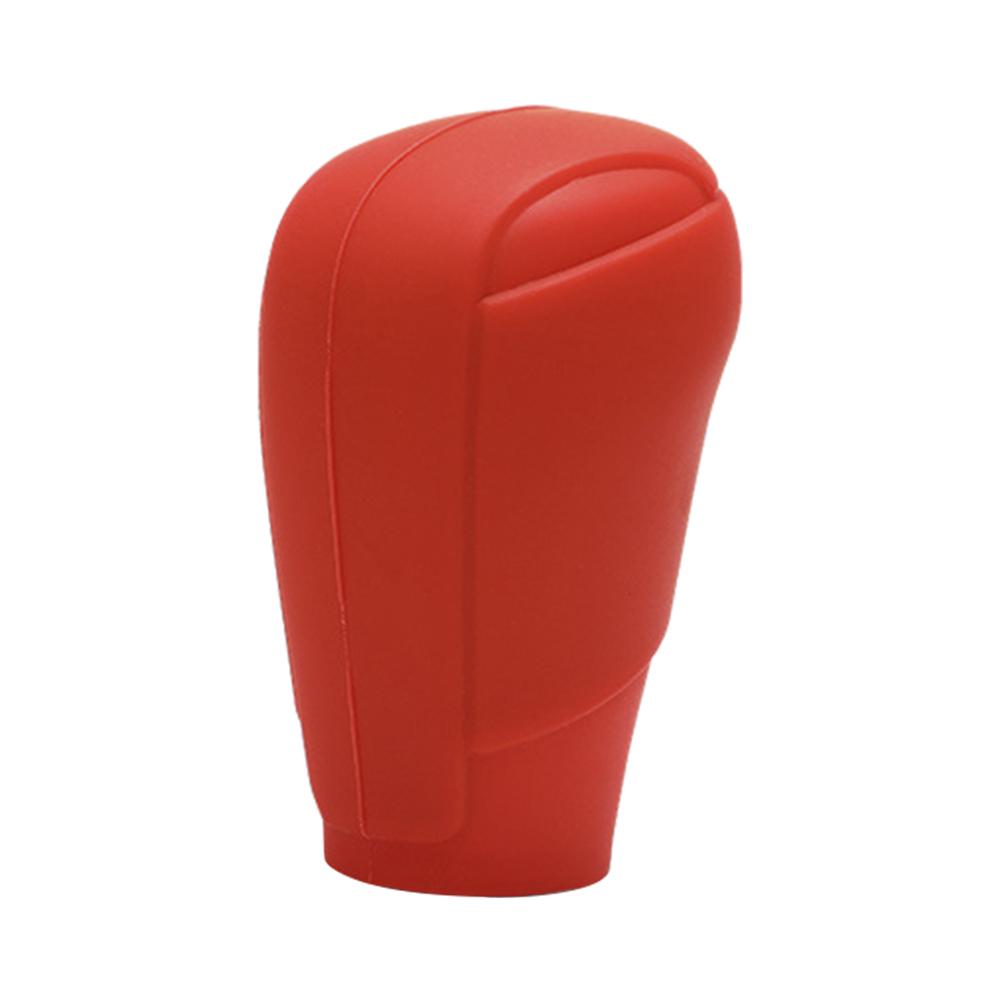 1PCS Car Anti Slip Silicone Gear Lever Cover,Handbrake Button Accessories,Handle Cover Decoration,For Mazda3 Axela CX4 CX5 CX8