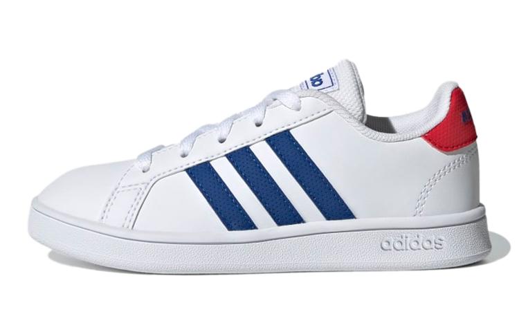 Adidas Grand Court Big Kid  White Royal Blue  GX5742 35.5