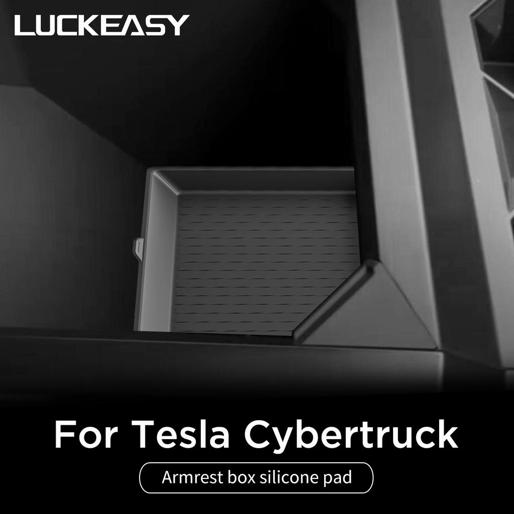 Pentru Tesla Cybertruck 2025 Cutie de Depozitare Cotieră Pad Silicon Depozitare Consola Centrală Pad Antiderapant Organizator Tavă Accesorii Auto