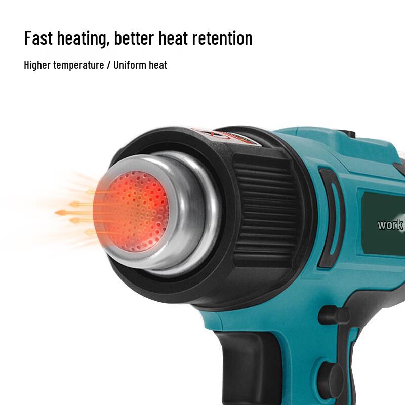 Worker Bee 21V Cordless Portable Heat Gun CN Plug (adapter Included)