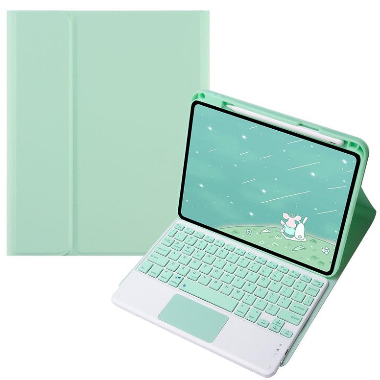 Compatible Bluetooth Keyboard Case for 2025 iPad11 A16, 10th Gen 10.9" with Pen Slot and Backlit Touchpad