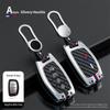 Car Key Case Cover Shell Fob For Hyundai Tucson Santa Fe Rena Sonata Elantra Creta Ix35 Ix45 I10 I30 I40 Keychain Accessories