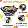 Household Kitchen Hot Bowl Rack Microwave Heating Bowl Protect Hand Cover