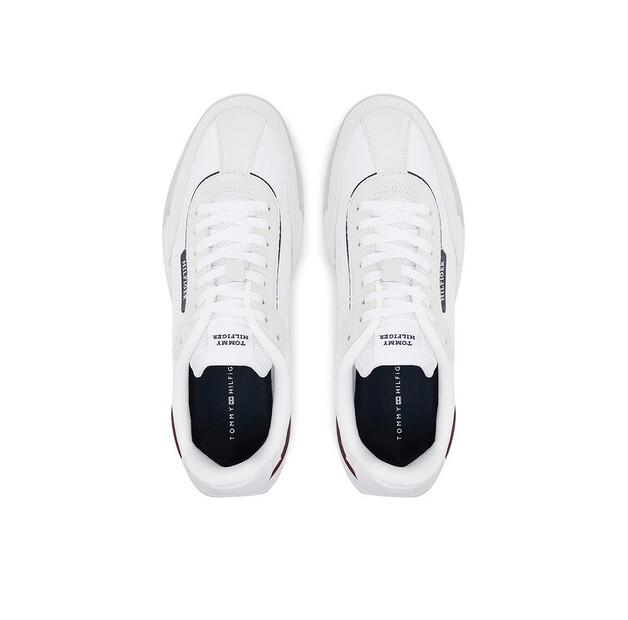 Мужские кроссовки Tommy Hilfiger Retro runner seasonal fm0fm05425 белые