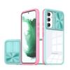 Camera Protect Akrylveske til Samsung Galaxy A55 A35 A25 A15 A05 A05S A54 A34 A24 A14 A53 A33 A23 A13 A52 S24 Ultra S23 FE S22 Clear Back Cover Case