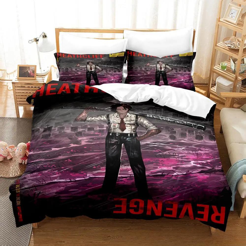 New Game Limbus Company Bedding Set Duvet Cover Comforter Bed Set Quilt Cover Pillowcase King Queen Twin Size Boys Girls Adult