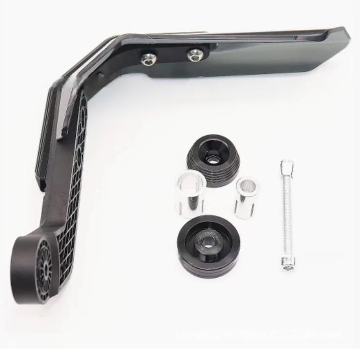 Windproof Universal 7/8" Handlebar Protectors for Motorcycle Scooter Mountain E-Bike Brake Lever Guard with Aluminum Stiffener