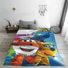 Super Wings Cartoon Plush Blanket Students  Flannel Throw Blanket For Bedroom Warm Custom Quality Bedspread Gift