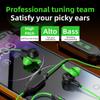 Earphone Sound Card Tuning Charging Screen Display Type C In Ear Electric Sports Gaming Earphone for Laptop Phone