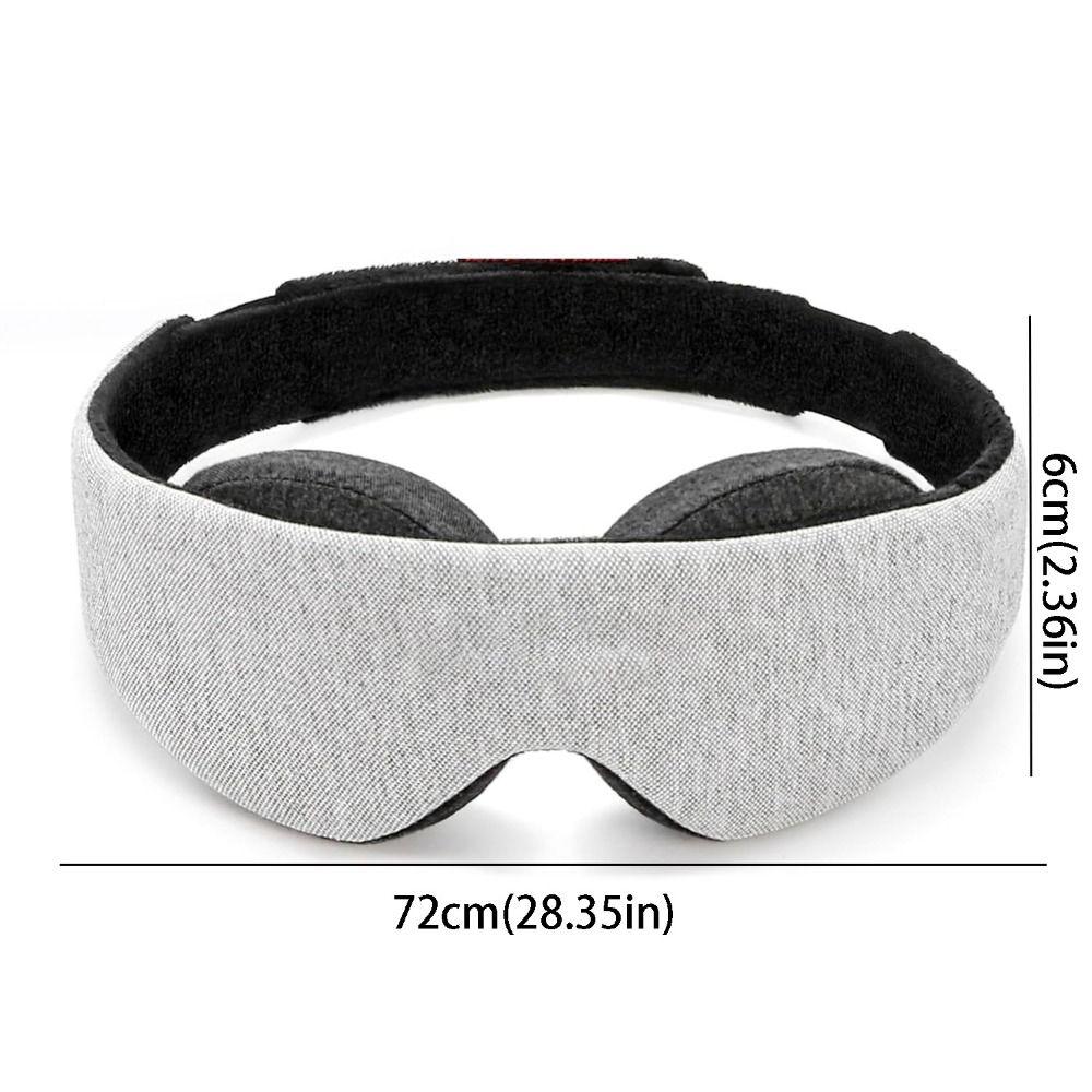 Zero Eye Pressure Sleep Mask Blackout Blocking Eye Patch Perfect For Sleep Blindfold  Meditation