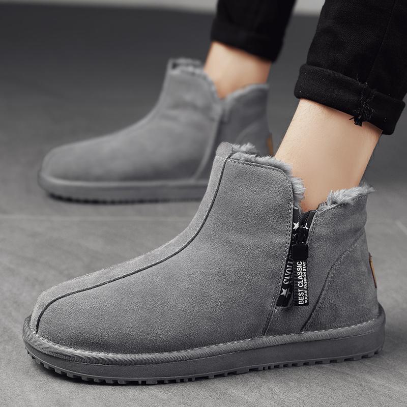 Fashion2024 Men Winter Snow Boots Warm Waterproof Sneakers Outdoor Activities Fishing Boots Male Footwear Men Shoes Fishing Boots Men