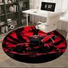 1pc Jujutsu Kaisen Satoru Gojo Round Carpet, Chair Mat for Office, Home Decor, Living Room
