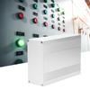 Aluminiowa Puszka Projektowa Matowy Srebrny Obudowa na Płytkę Obwodu Elektronicznego DIY 68x145x200mm