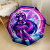 Unicorn Dreams In the Sky Compact Travel Automatic Umbrella Sturdy 8 Rib Shaft Compact Design All Season Use Fashionable Accessory