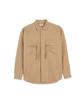 ZNO Utility Pocket Work Shirt (Beige)