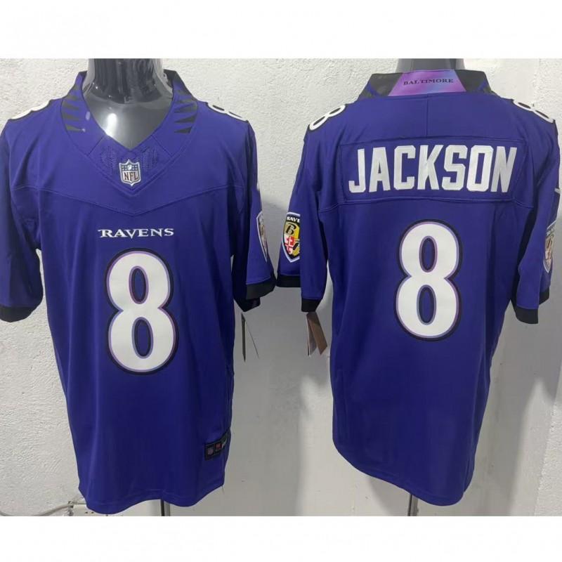 Baltimore Ravens Lamar Jackson Alternate Jersey 2026 NFL Football Fan Apparel Mens Team Sports Uniform