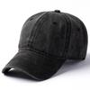Men Women 53-56cm 56-59cm 60-63cm Vintage Unstructured Baseball Cap Washed Cotton Adjustable Cap for Big/ Small Head and Kids