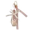 Artistic Dance Shoe Ribbon Ornament Bag Haning Pendant Girl Key Holder Perfect for Dance Enthusiasts and Event Souvenirs