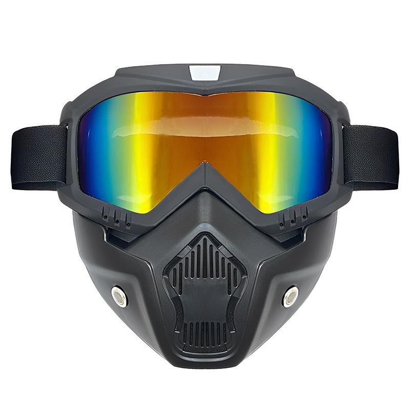 

Ретро мотоциклетные очки с защитой от ветра Harley: Маска-очки для езды по бездорожью