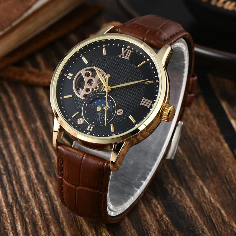 Herrenuhr, Vollautomatische Mechanische Uhr, Herrenuhr, Wasserdichtes Armband Tourbillon Uhr
