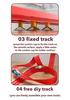 Hot Selling DIY Track Racing Toy for Boys - Cool Inertial Assembly Set for Kids