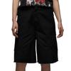 Vlucht Chicago Effen Kleur Comfortabel Eenvoudig Veelzijdig Casual Korte Broek Dames shorts Zwart HJ0091-010