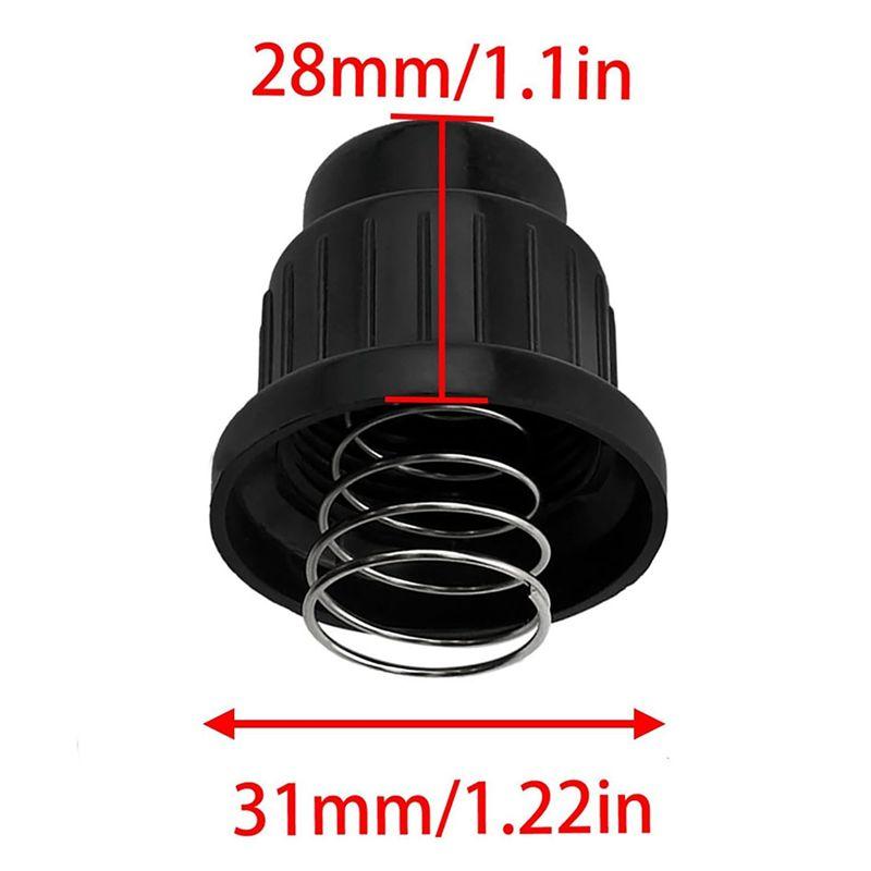 AEE4-2Pcs AA Button Igniter Switch Igniter Button Cover And Spring Igniter Button Cover Grill Replacement
