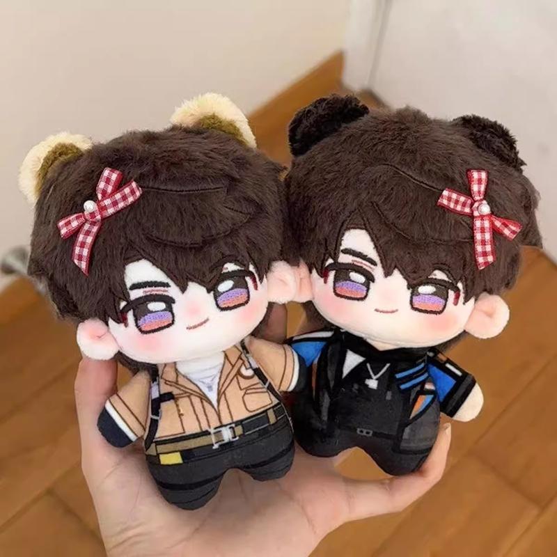 Love & Deepspace Plush Keychain Cute Cartoon Hanging Pendant  Keychains for Bag Charm Desk Ornaments Fans Birthday Gift