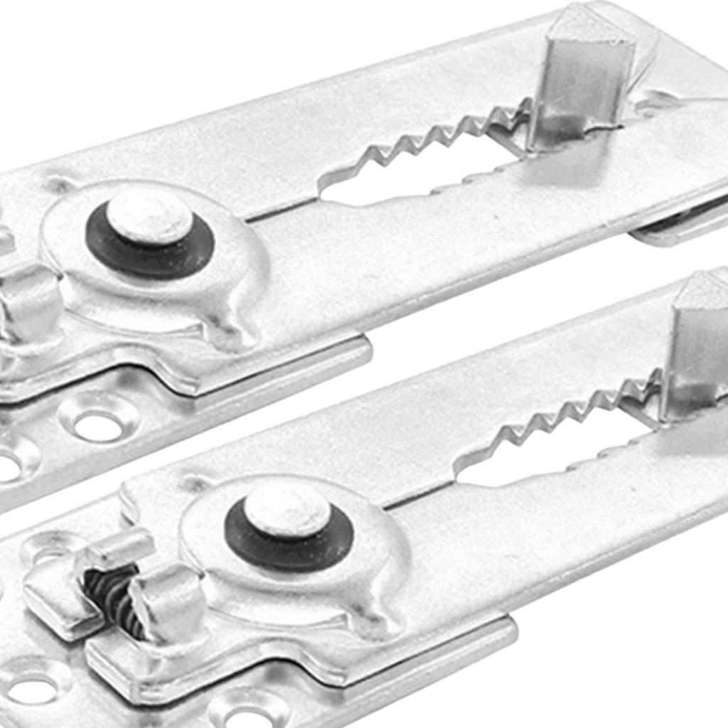2x Sectional Lock Easy To Use Invisible Self Lock Accessories Steel Sofa Connectors
