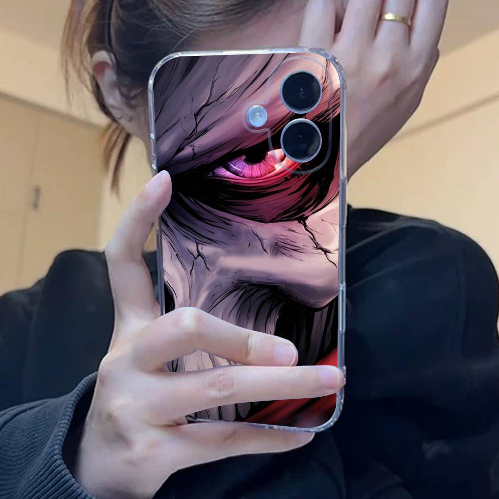 Terror Black Skull Clear Silicone Soft TPU Phone Case For Iphone 17 16 15 14 Plus 13 12 Mini 11 Pro Max Shell Capa