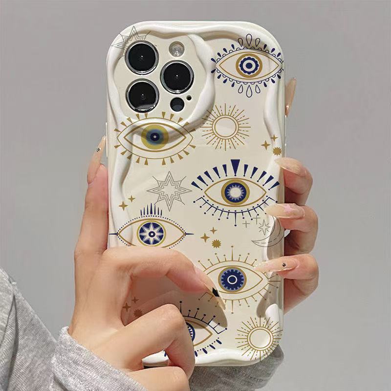 Star eyes are suitable for Apple 17Promax mobile phone case iPhone16 Japanese and Korean ins15/14 European and American 13