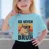 Fashion Kids T-Shirt Six Seven 67 Meme Graphic Print Boy and Girl Tees Top Summer Short Sleeve O Neck Casual Outdoor Kids Clothing