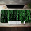1pc Matrix Code Green Screen Computer Pad with Vibrant Print, Mouse Pads for Desk 014
