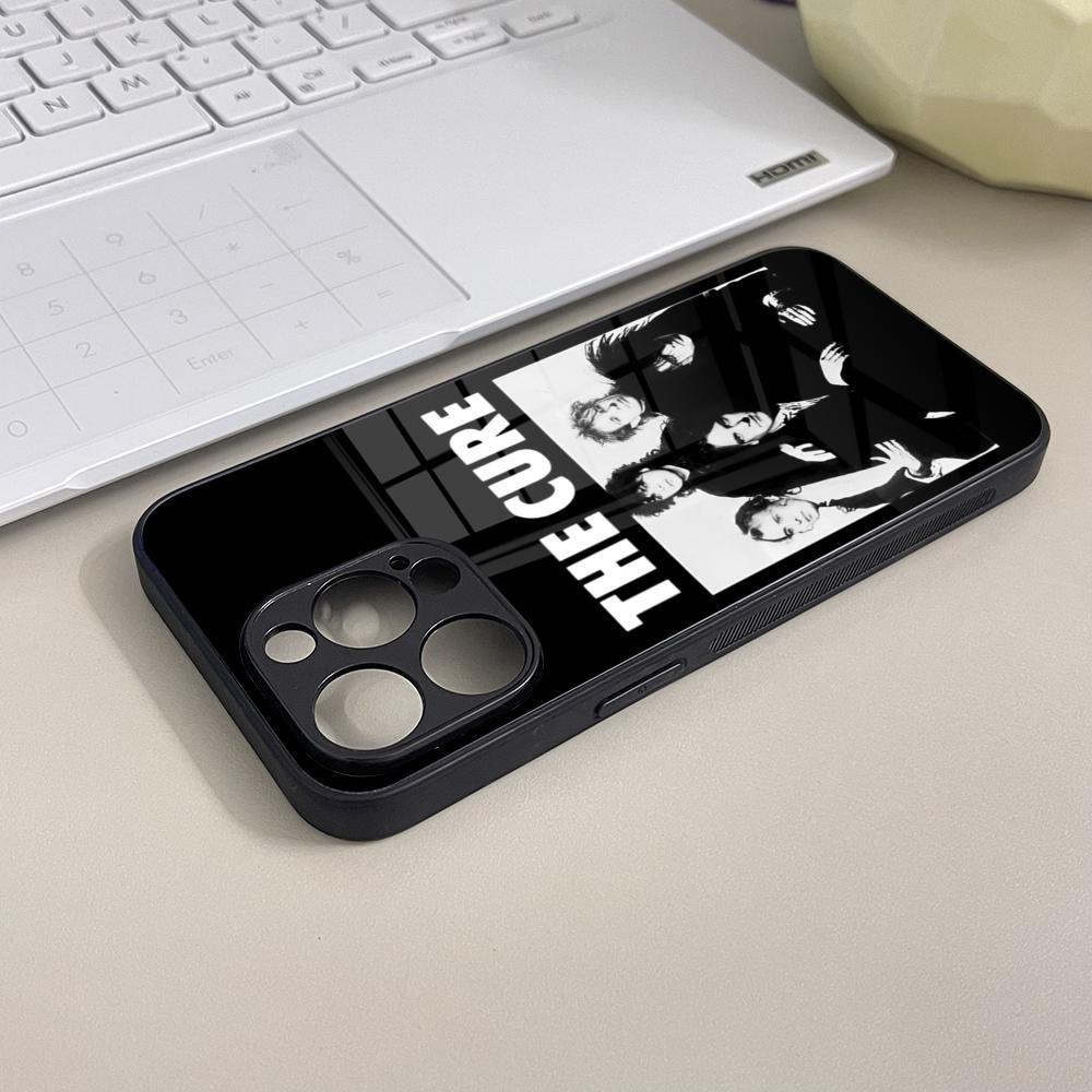 

The Cure Robert Smith Phone Case Tempered Glass For IPhone 16 13 14 17 12 15 11 Pro Max Plus Mini XR SE2020 Coque iPhone 11 Pro Max
