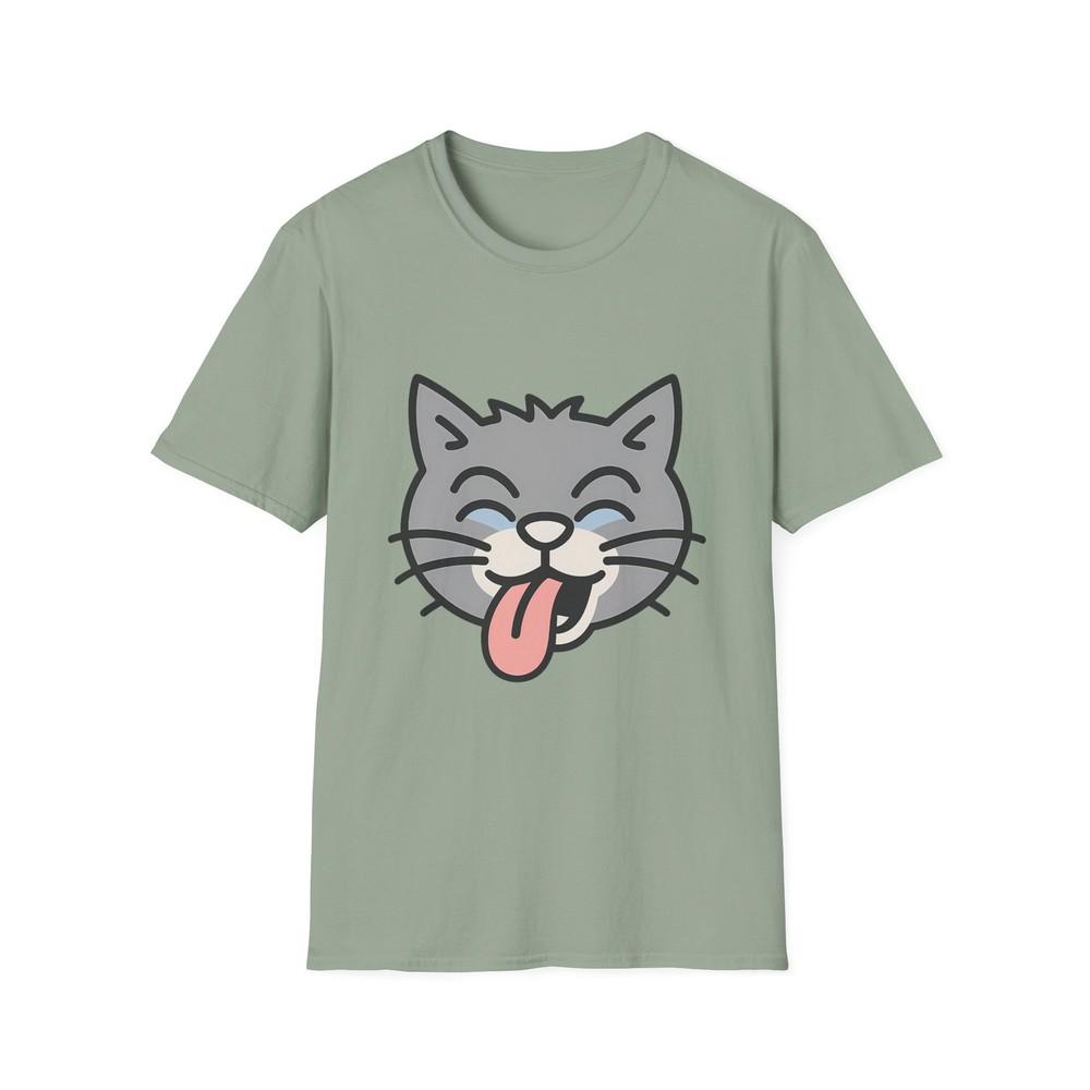 

Unisex Softstyle Sassy Cat T-Shirt – Funny, Streetwear Chaos L